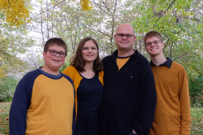 Luke, Angela, Roy and Nathan — Naperville, IL 2018