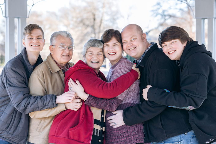 Nathan, Don and Jenny Kirkwood, Angela, Roy and Luke — Greer, SC 2022